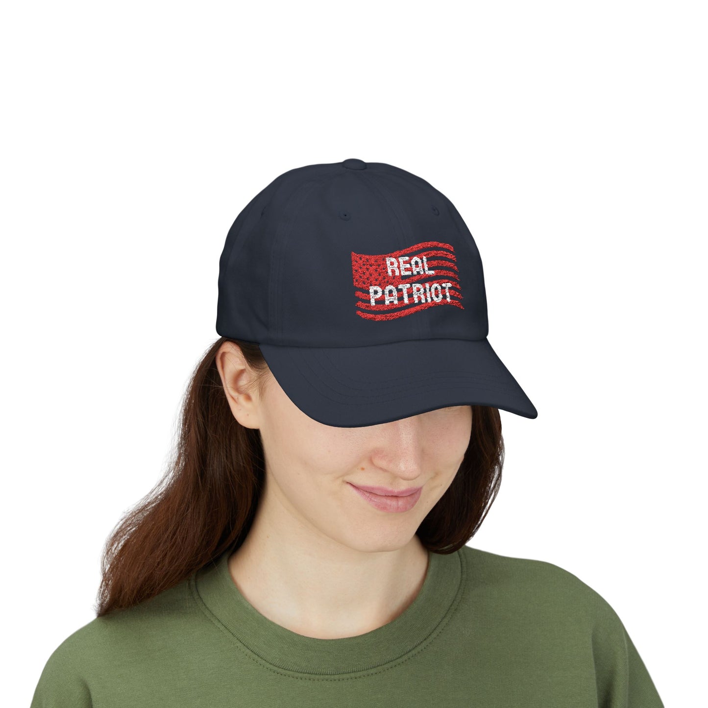 Real Patriot Proud American Dad Style Retro Hat, Comfortable And Classic, Great for BBQs, Everyday Wear, Gift for Dads