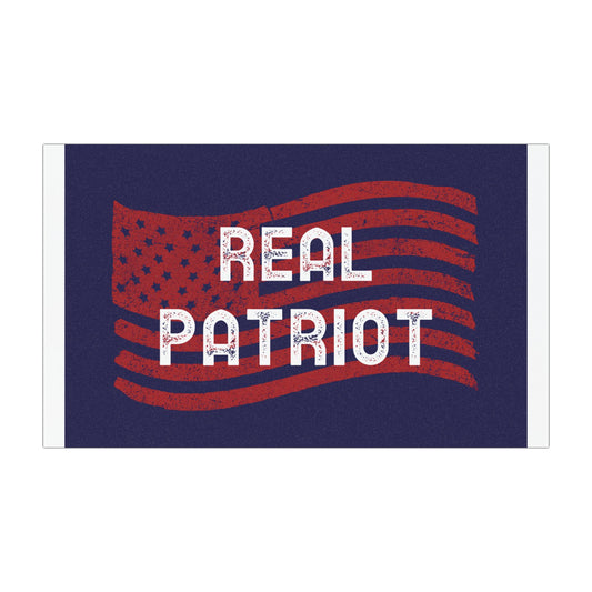 Real Patriot USA Car Magnets - American Design, Car Accessories, Gifts for Veterans, Dads and Proud Everyday Patriots